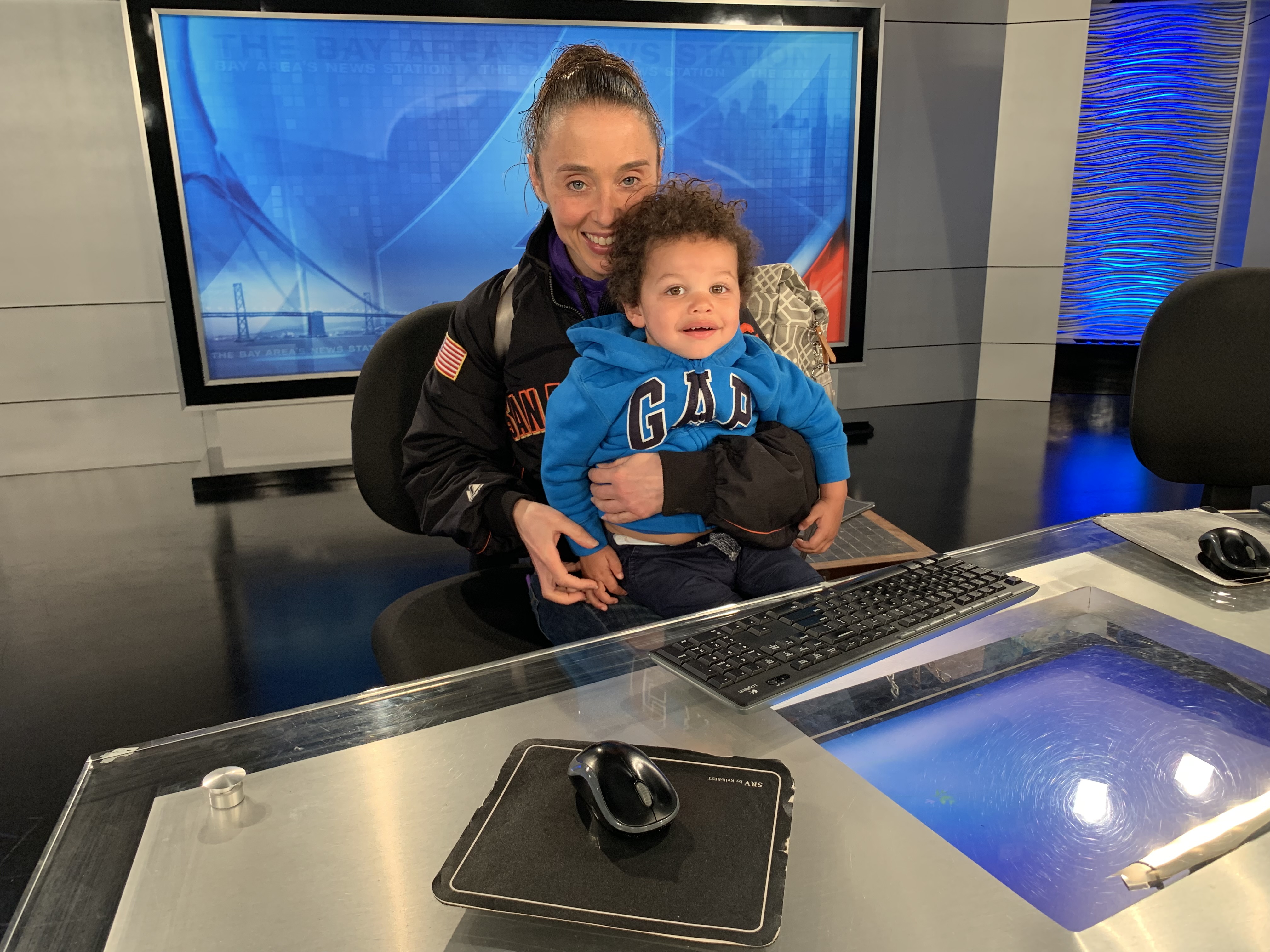 Family visit. 4/4/19